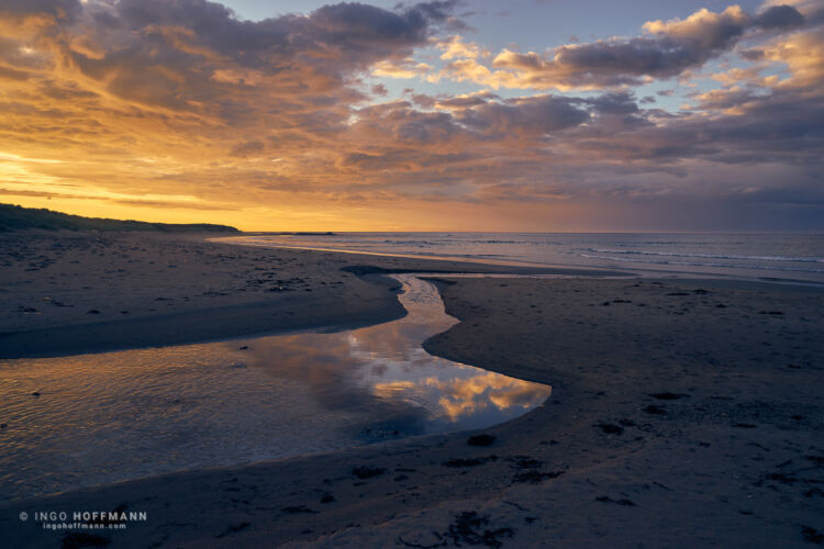 St. Combs, Schottland| Referenznummer 20170602_A7_0047 Abendstimmung am Strand