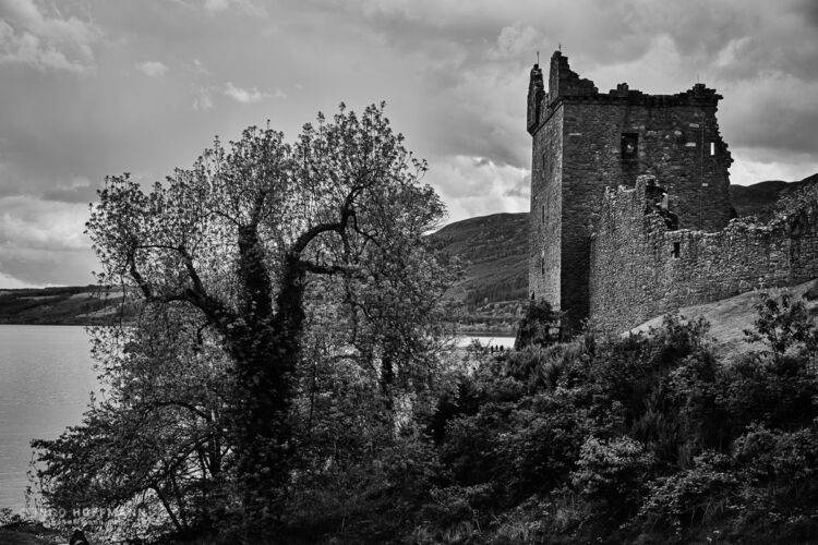 Urquhart Castle, Schottland | Referenznummer 20170603_A7_0212sw Urquhart Castle