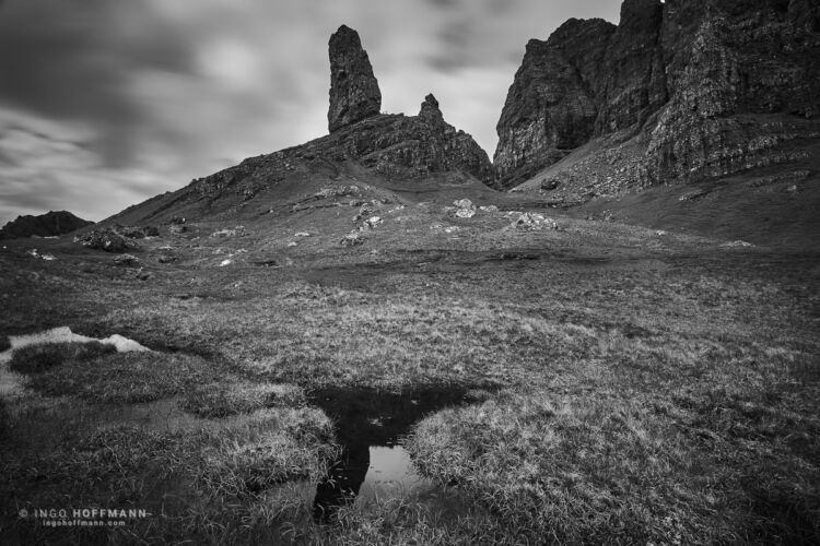 Skye, Schottland | Referenznummer 20170607_A7_0767_sw Old Man of Storr